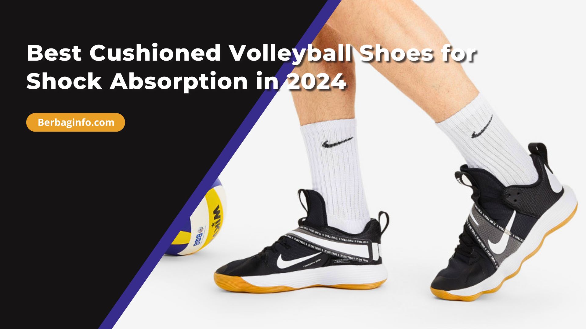 Best Cushioned Volleyball Shoes for Shock Absorption in 2024