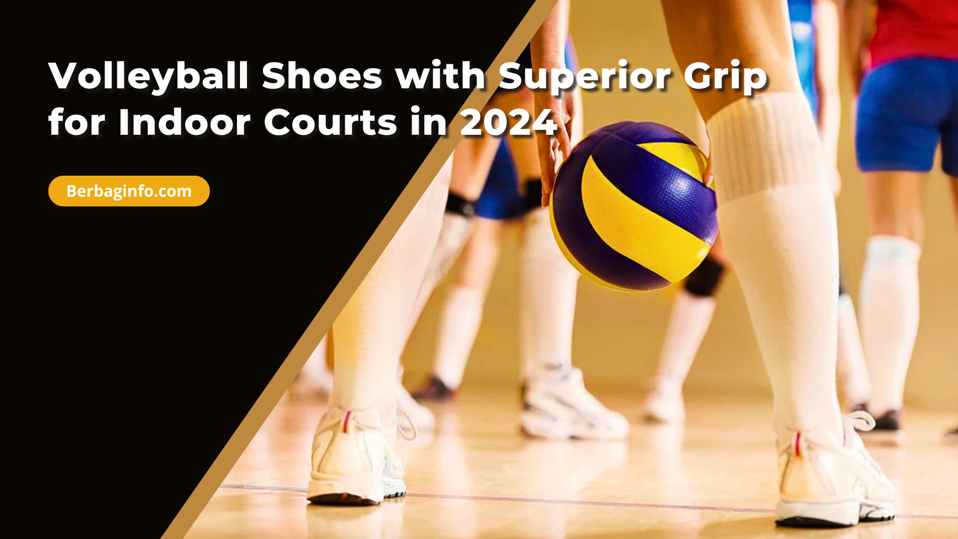 Volleyball Shoes with Superior Grip for Indoor Courts in 2024