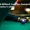 High-End Billiard Cues for Competitive Tournaments in 2024